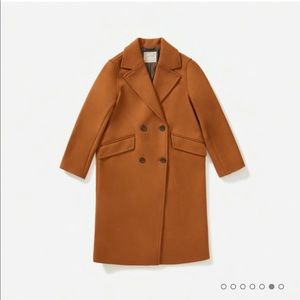 Everlane ReWool Coat Toffee
